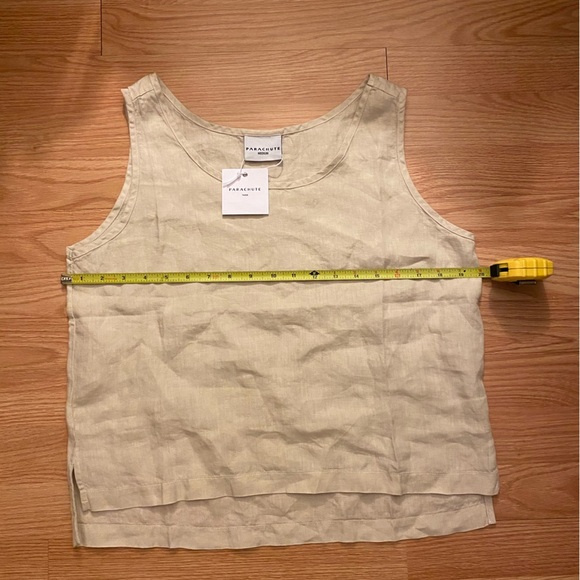 NWT Parachute Women's Linen Tank, size medium - Picture 3 of 5